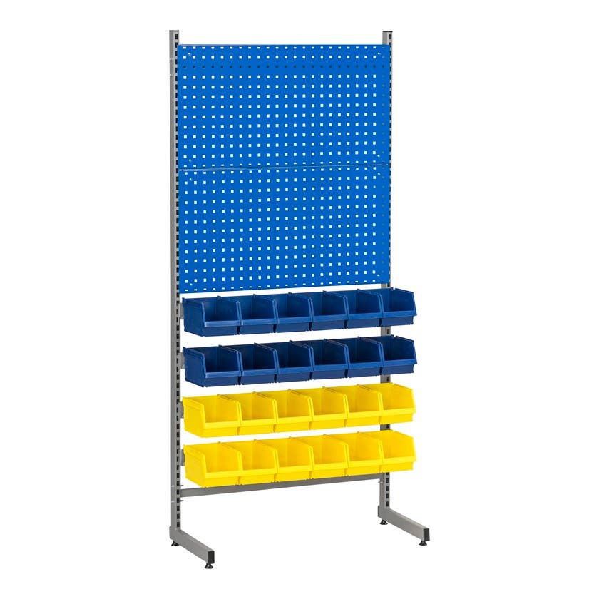 Komplett Enkelställ 5 inkl. 24 Plastbackar