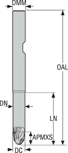 PINNFRÄS HM JS532080E2B.3Z2-NXT