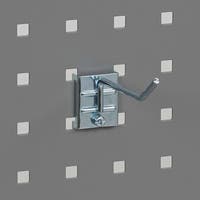 Enkelkrok vinklad 25mm 5-PACK
