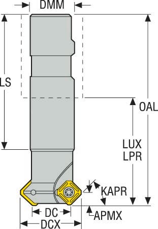 FRÄS R215.49-00.375-3