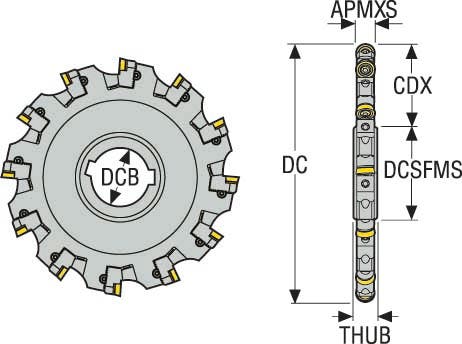 FRÄS 335.25-315.1721XL.50-20L- R10