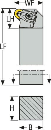 HÅLLARE DRGNL-16-4D