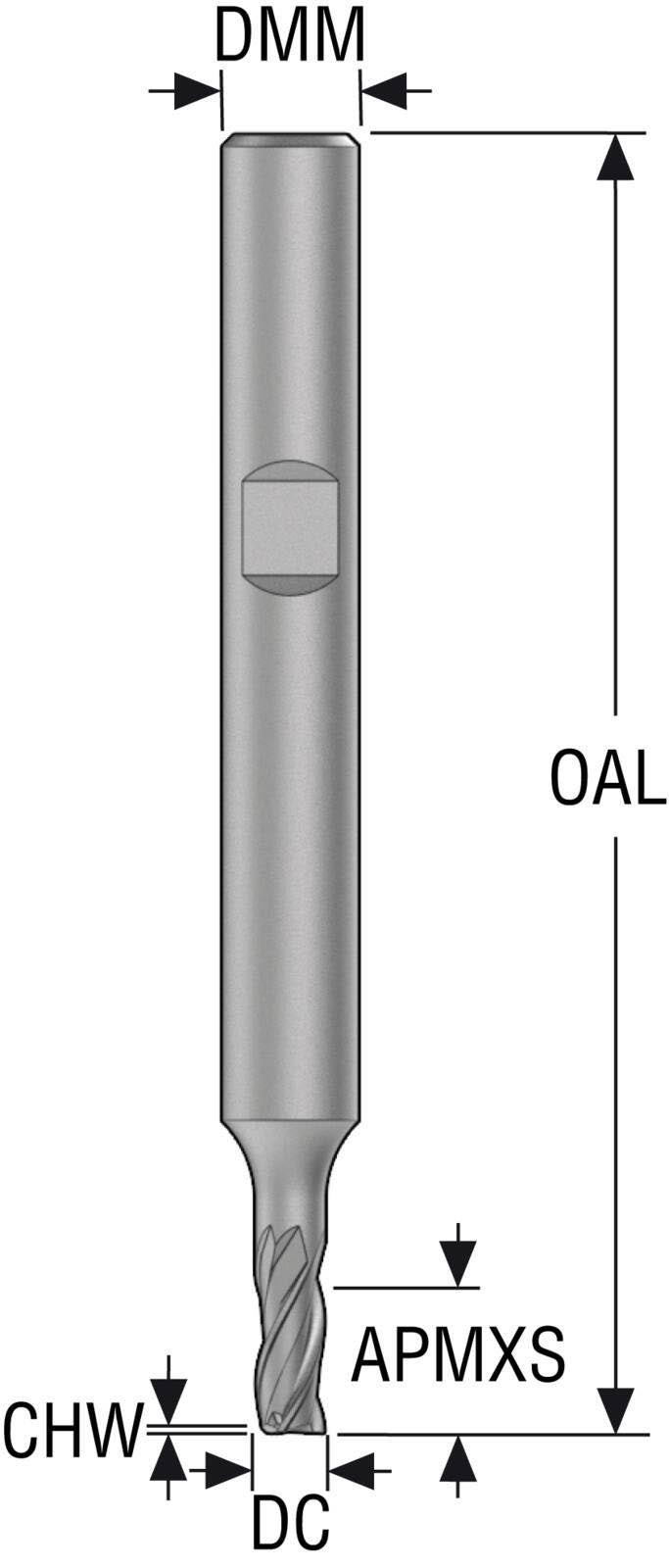 Pinnfräs JSE513020F2C.3Z3,SIRA