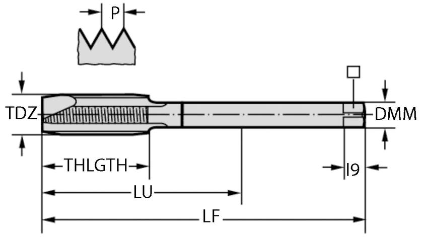 Gängtapp 7026365-M12