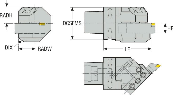 HÅLLARE C5-ASHL45-085-20JETI