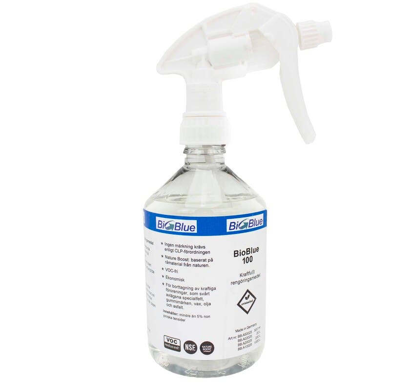 AVFETTNINGSMEDEL BIOBLUE 100 500ML SPRAY
