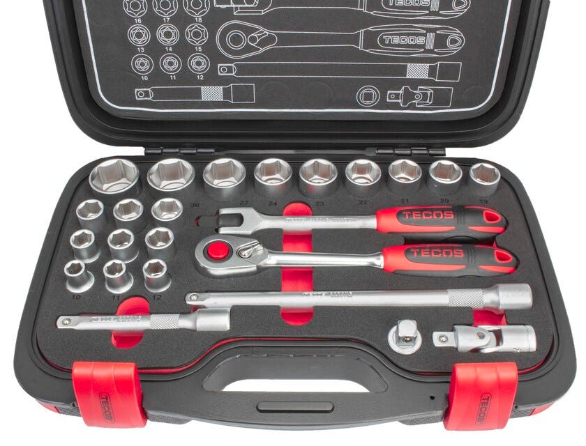 HYLSNYCKELSATS 1/2" 24 DELAR 10-32 MM