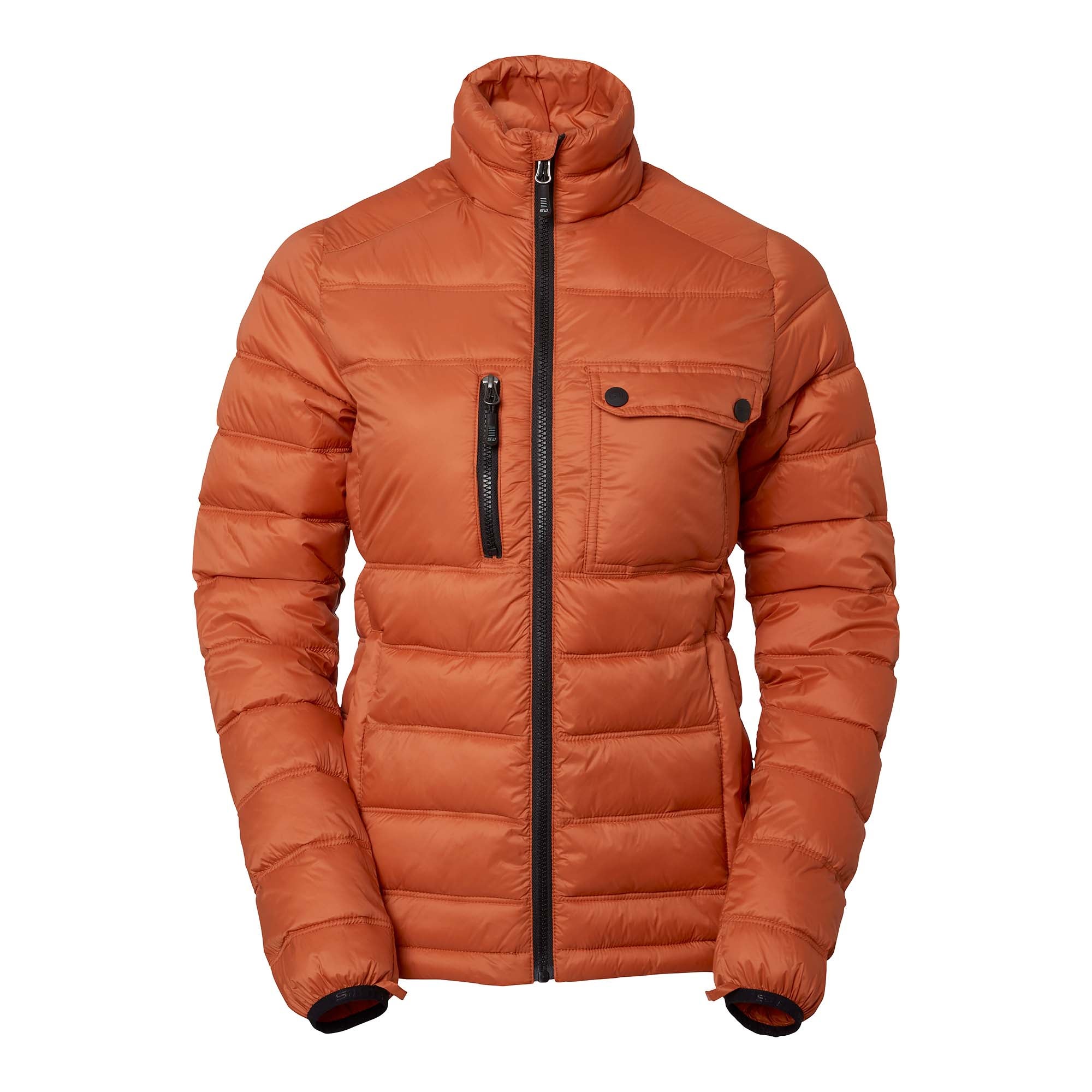JACKA AMY PAD RECY MÖRKORANGE XXL