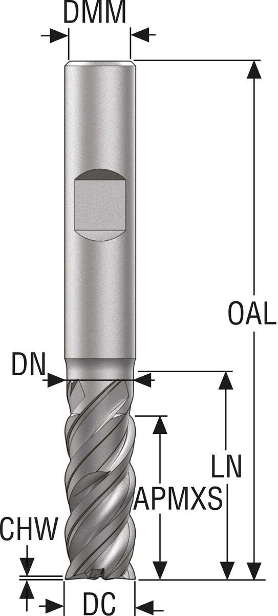PINNFRÄS HM JS754120E2C.3Z4-HX T