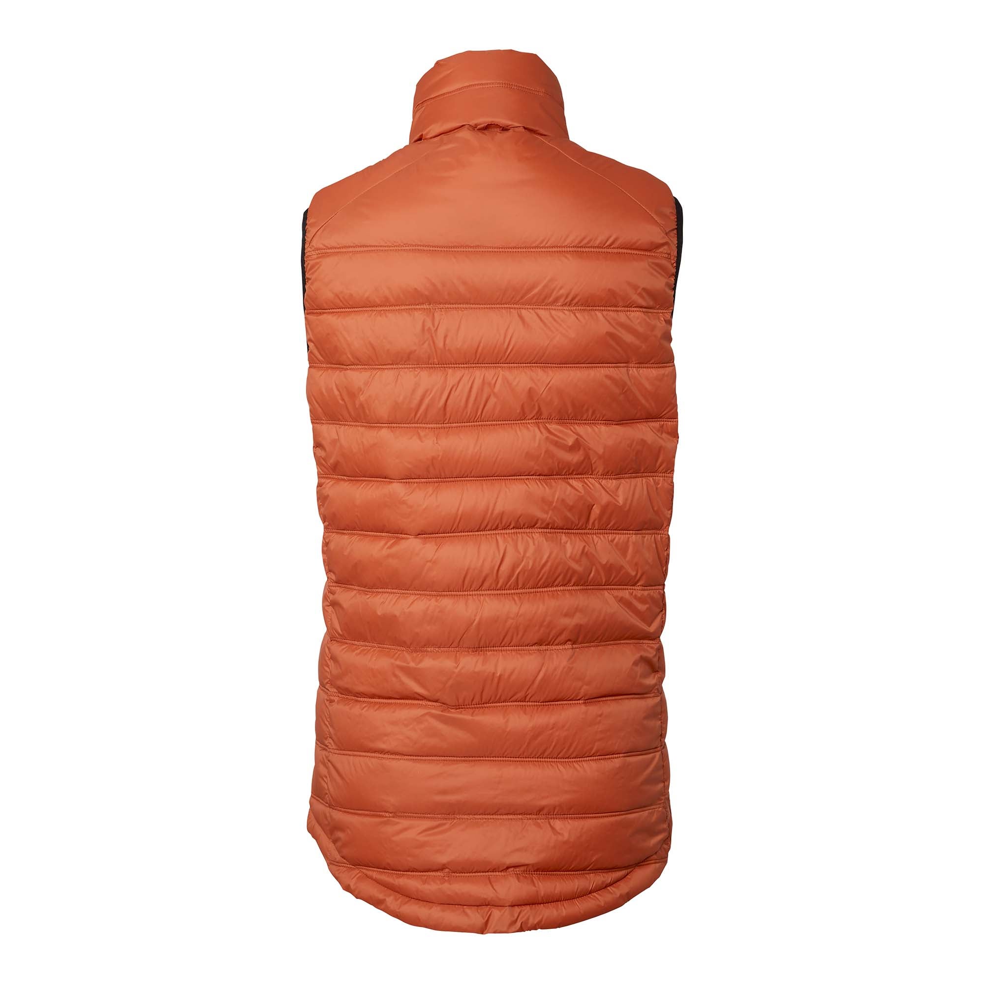 VÄST AMY PAD REC MÖRKORANGE XS