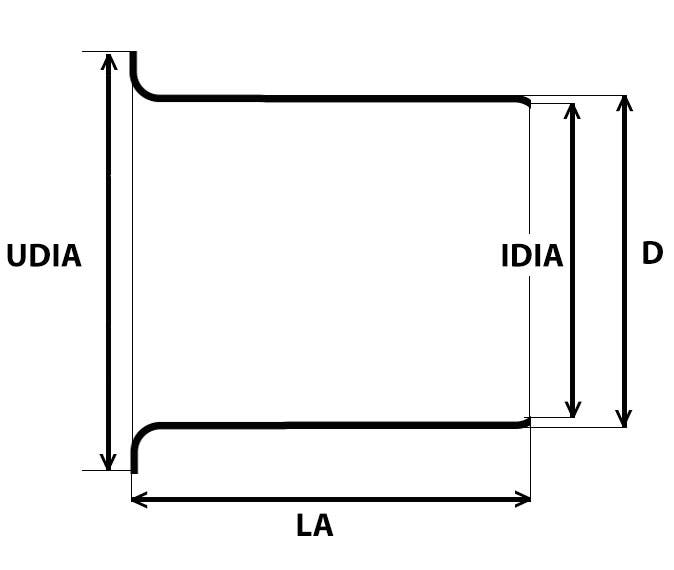 BRONSBUSSNING M.FÄNS COB090F 1 0050