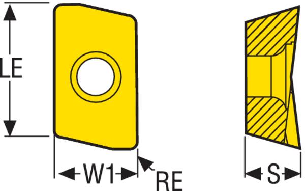 SKÄR XOMX120408TR-ME08,MP2050