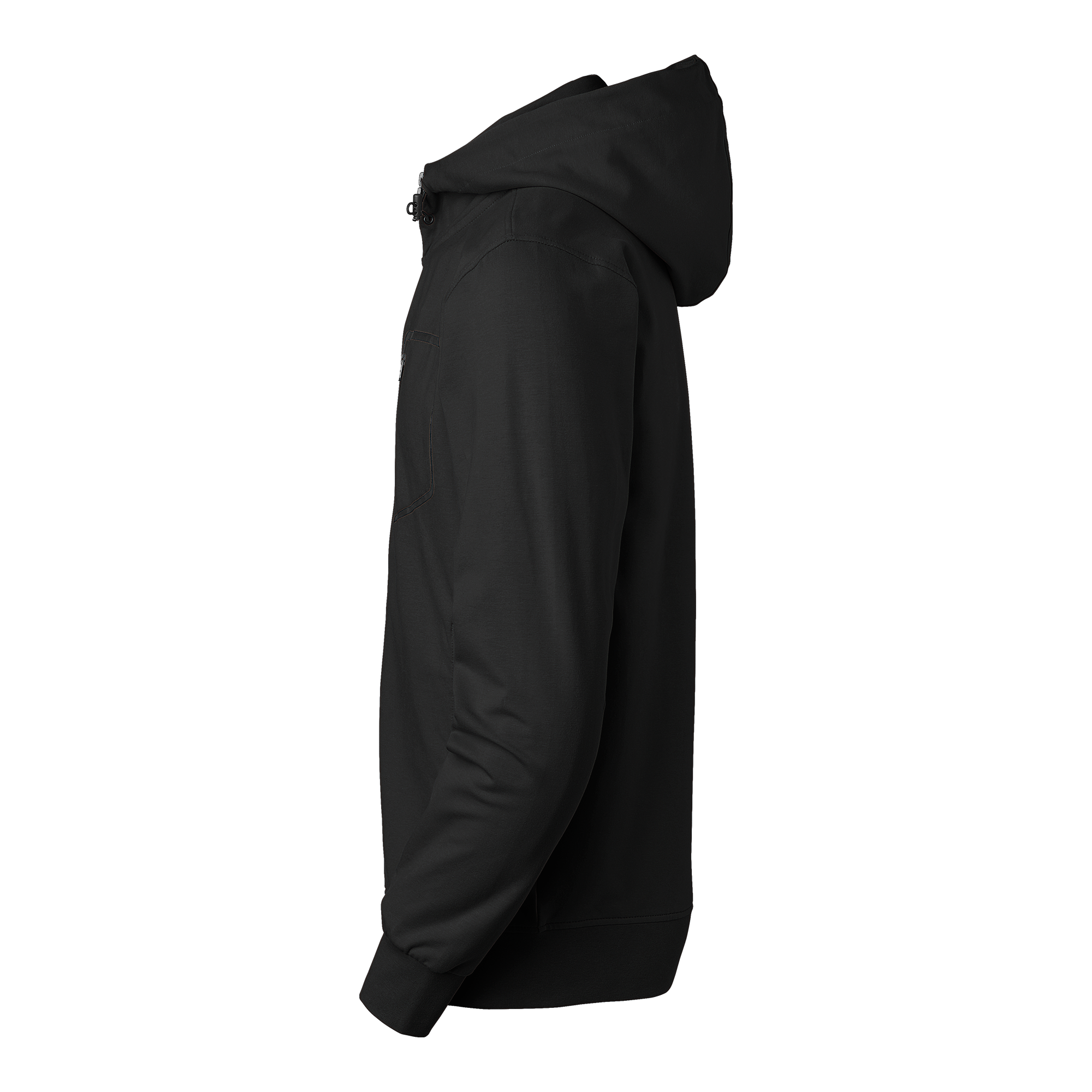 MADISON HOOD JACKA SVART L