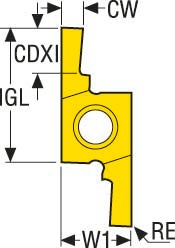 SPÅRSKÄR 10ER0.50FD CP500