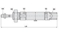 CYLINDER CD85N20-125B