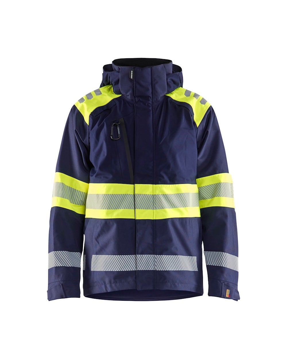 SKALJACKA VARSEL MARINBLÅ/VARS ELGUL 4XL