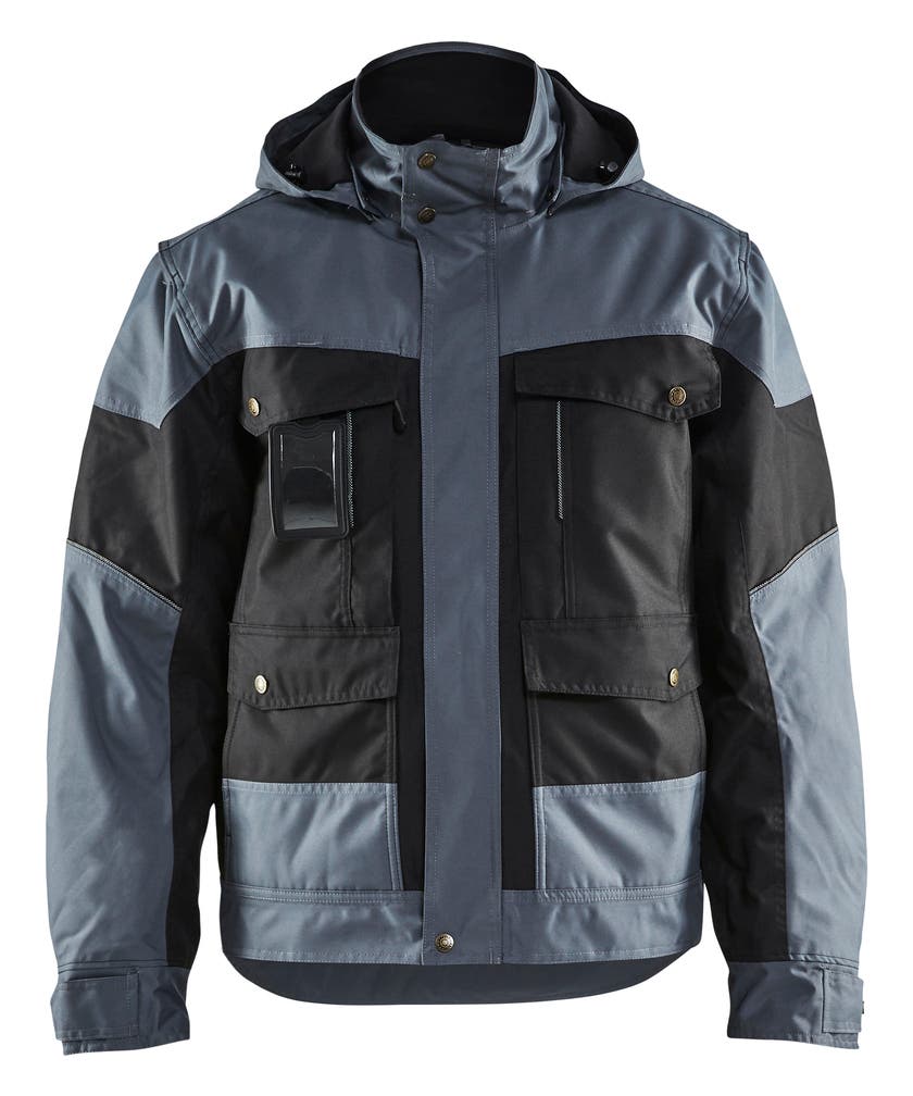 JACKA 48861977 SVART/GRÅ 3XL