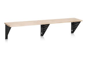 Sittbänk Vägghängd 1500 mm Furu