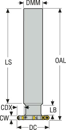 FRÄS R335.29-2040.0-06.6N-R3A