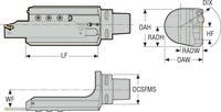 HÅLLARE C8-L150.10-160-25JETI