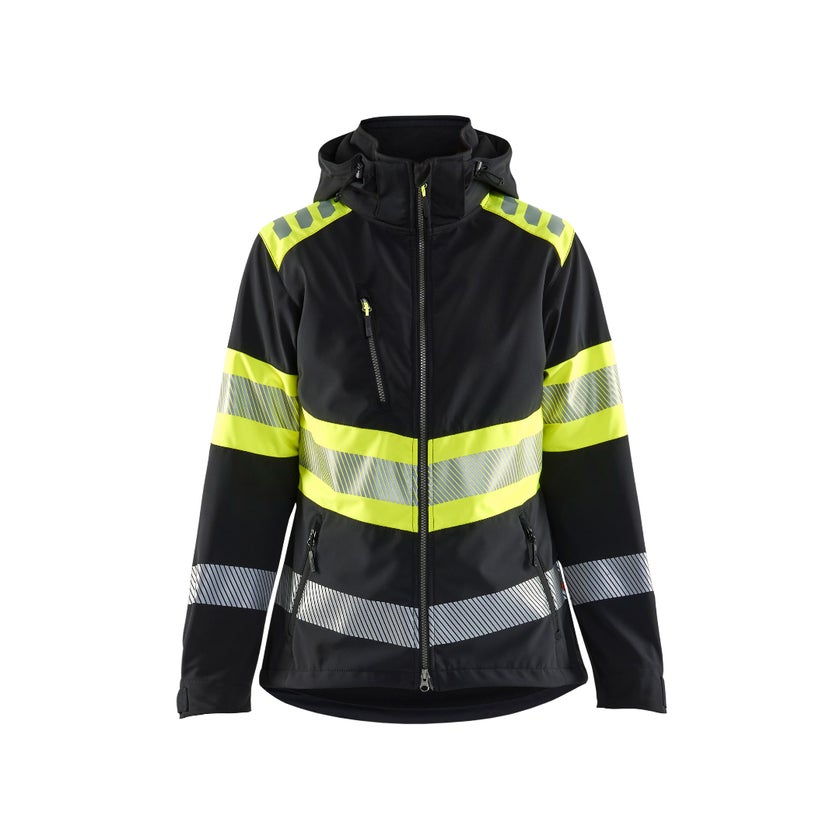 Softshelljacka Varsel Dam Svar t/Varselgul XXXL