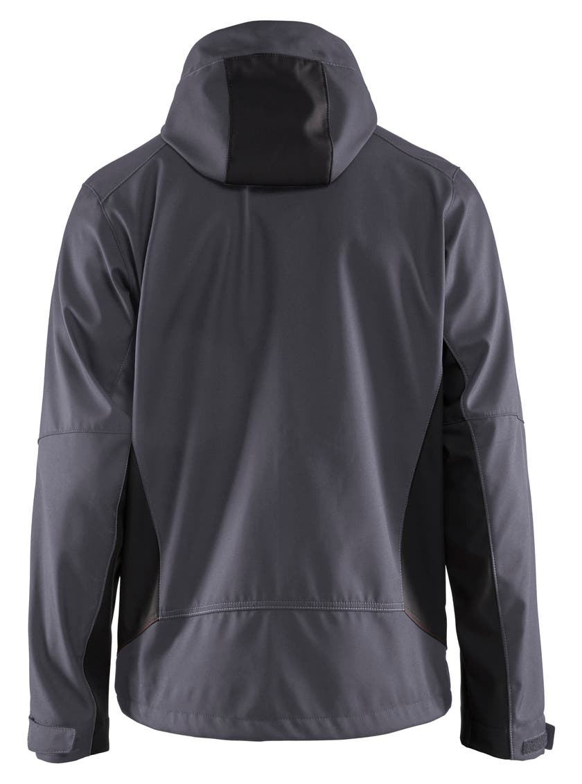 JACKA 47532516 GRÅ/SVART 3XL