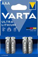 BATTERI LITHIUM AAA 4-PACK