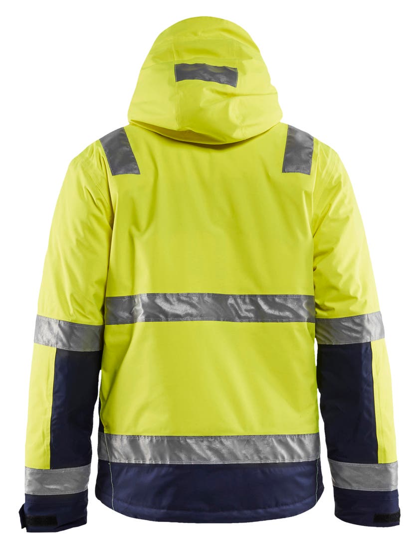 JACKA 48701987 GUL/SVART 5XL