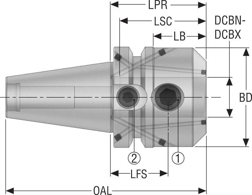 HÅLLARE BT50ADB-EM32-060-F5L1