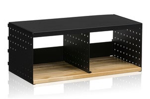 KLÄDFACK 600 MM 2 FACK SVART