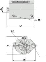 CYLINDER CDQ2B20-15DZ KOMPAKT
