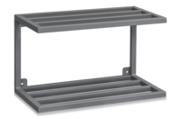 Hatt-/Skohylla 490 mm Grå