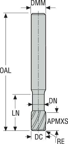 PINNFRÄS HM 490V120R200Z2.0A-MEGA-T
