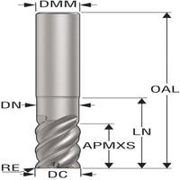 PINNFRÄS JHP751100E2R080.0Z4,H XT
