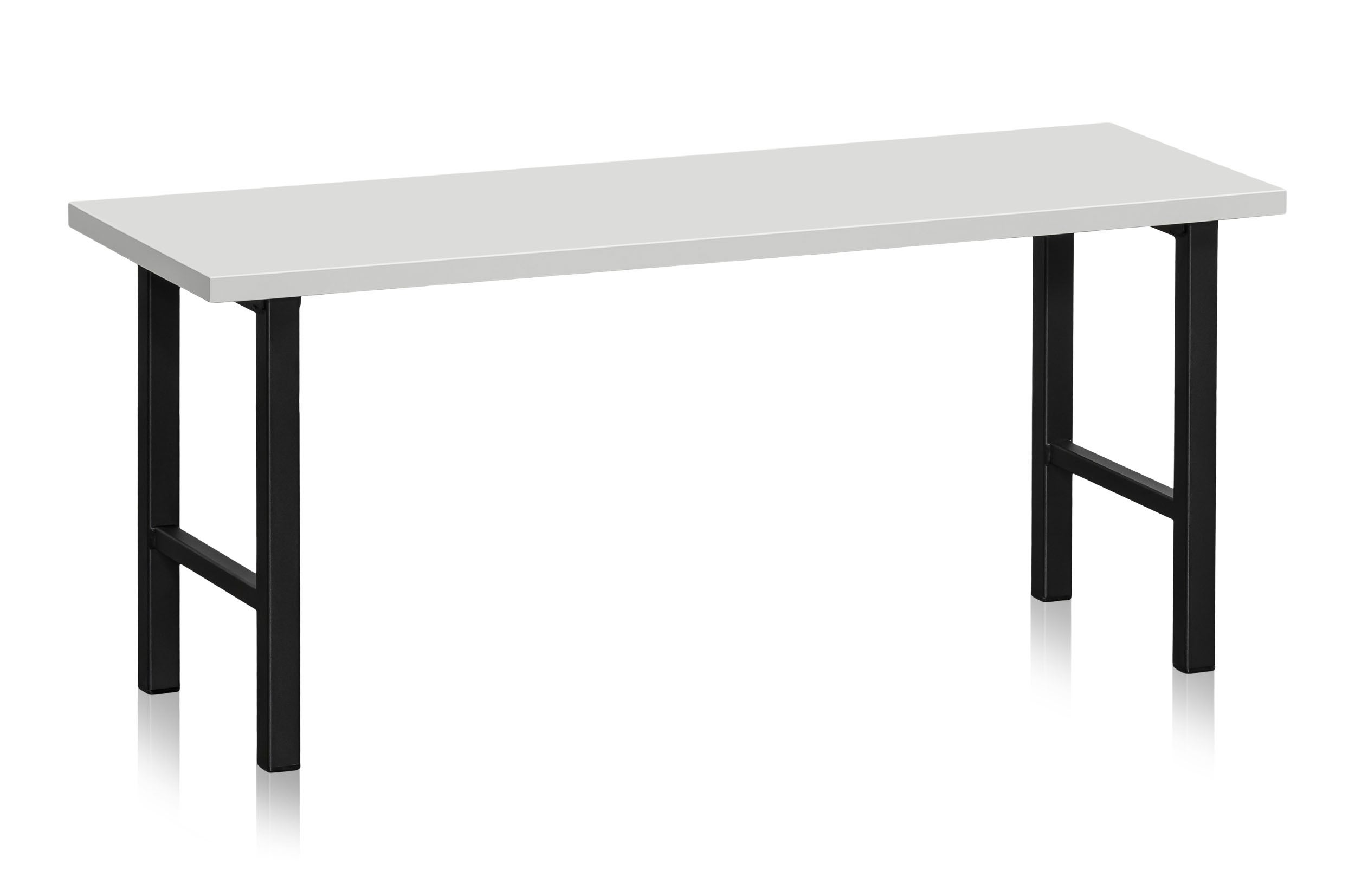 Sittbänk 1000mm ljusgrå laminat