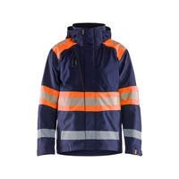 Skaljacka Varsel Marinblå/Vars elorange 4XL