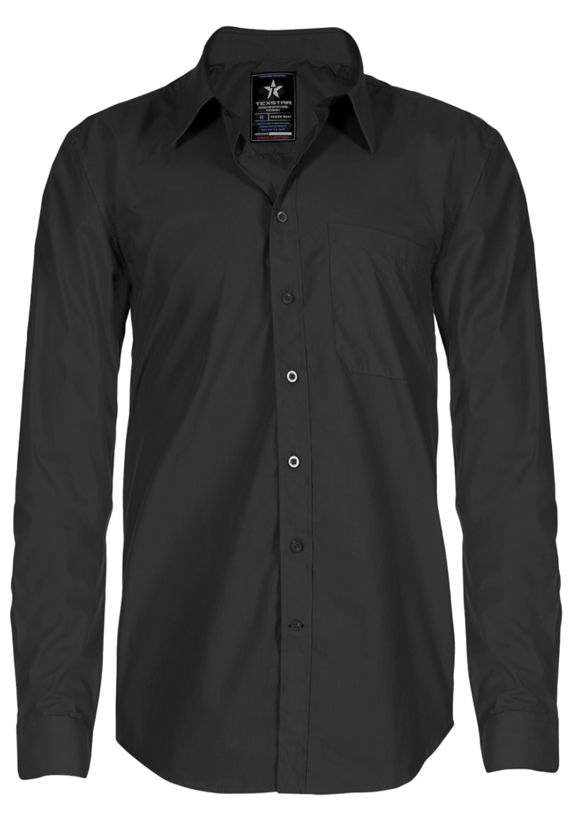 SKJORTA SH19 SVART 4XL