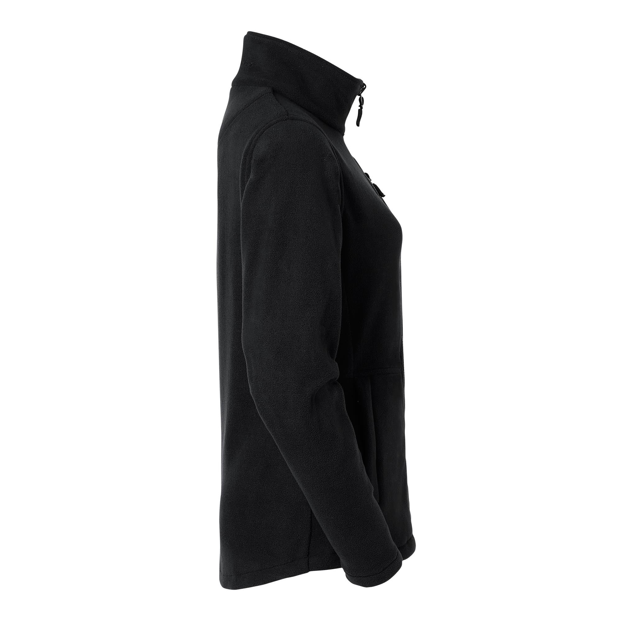 FLEECE ZIP ALMA SVART S