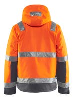 JACKA 48701987 ORANGE/GRÅ 4XL