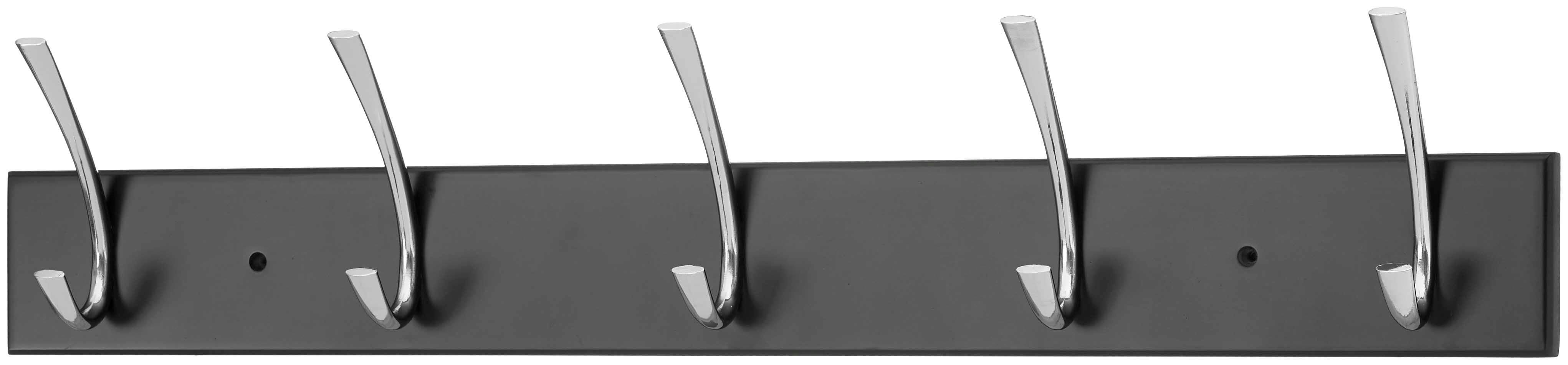 KROKLIST BALDER 5-KROK TRÄ SVA RT/KROM STRUKTUR 1 ST