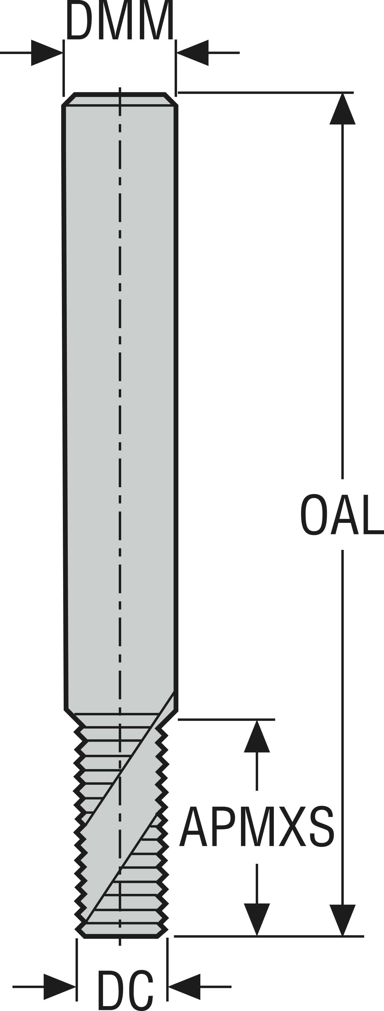 HÅLLARE TM-MF12X1.5ISO-12R1-H