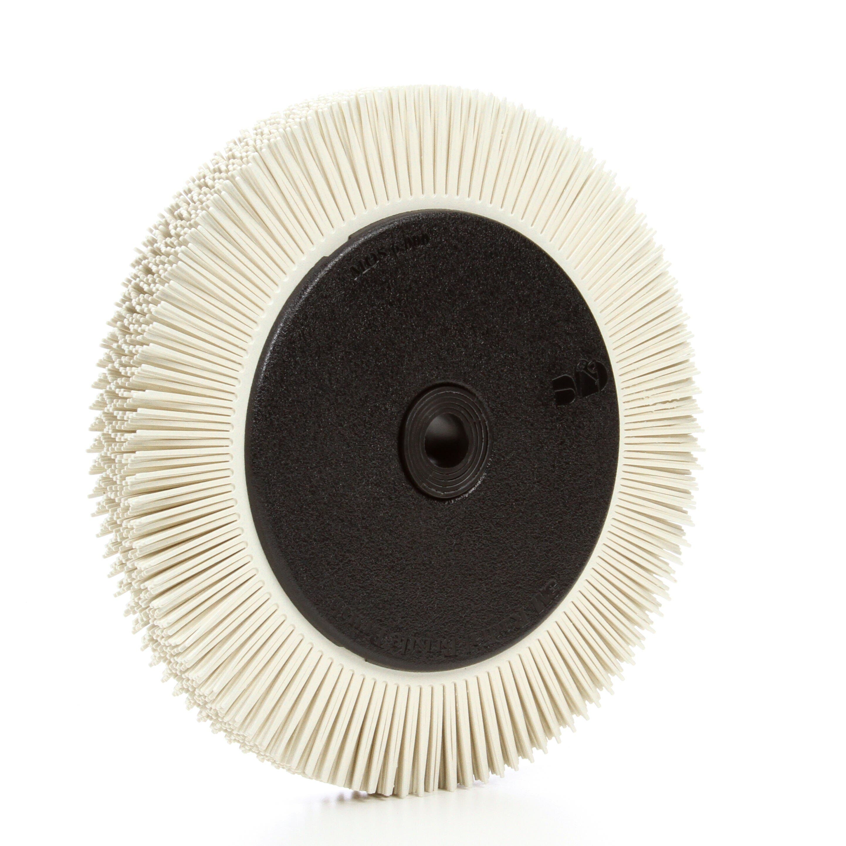 Radialborste vit 200mm bb-zb P120 type s med adapter