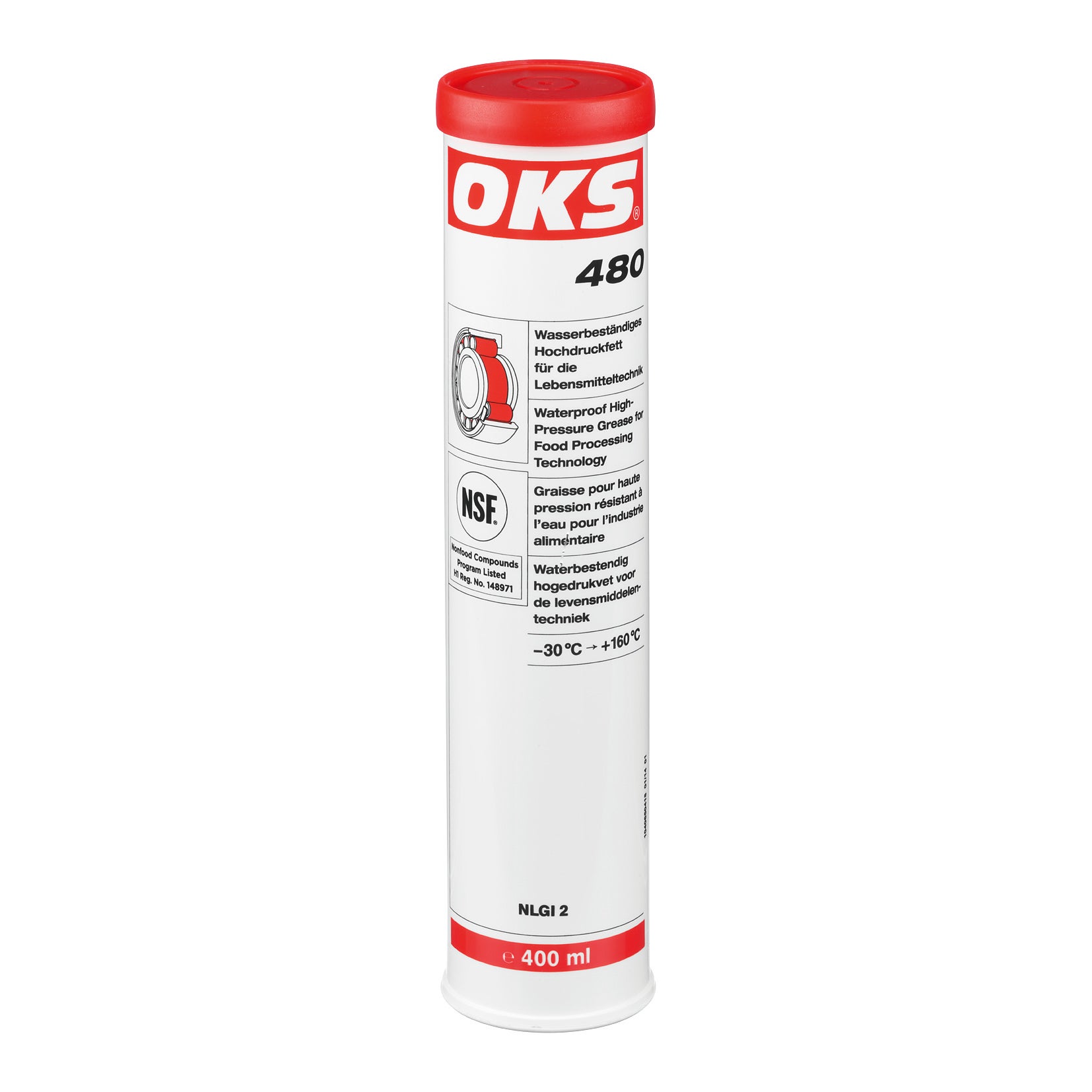 Högtrycks fett oks 480 400ml