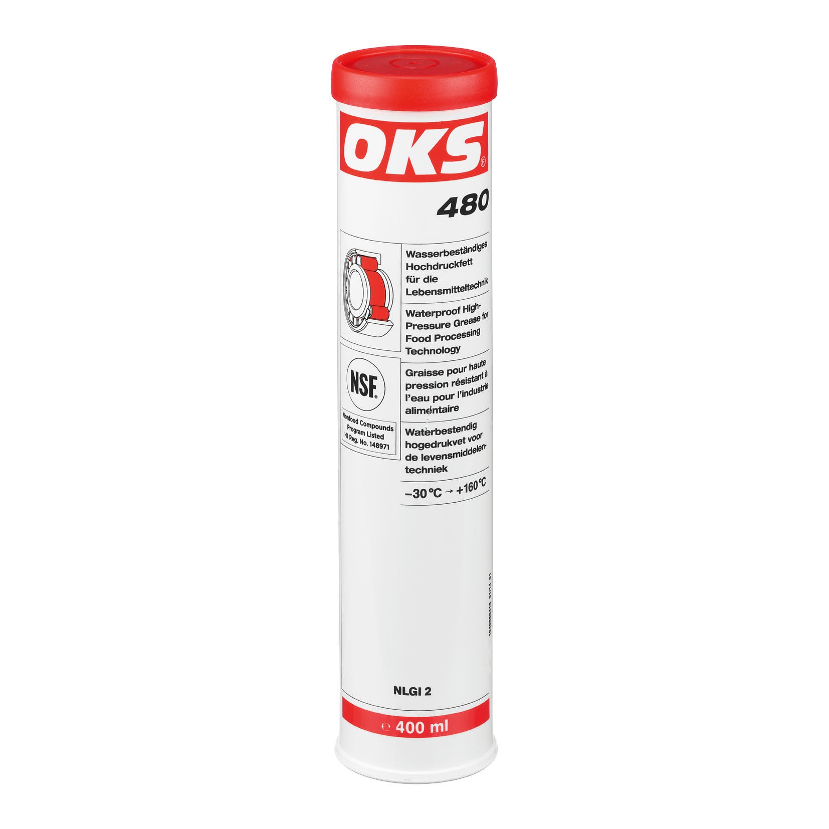 Högtrycks fett oks 480 400ml