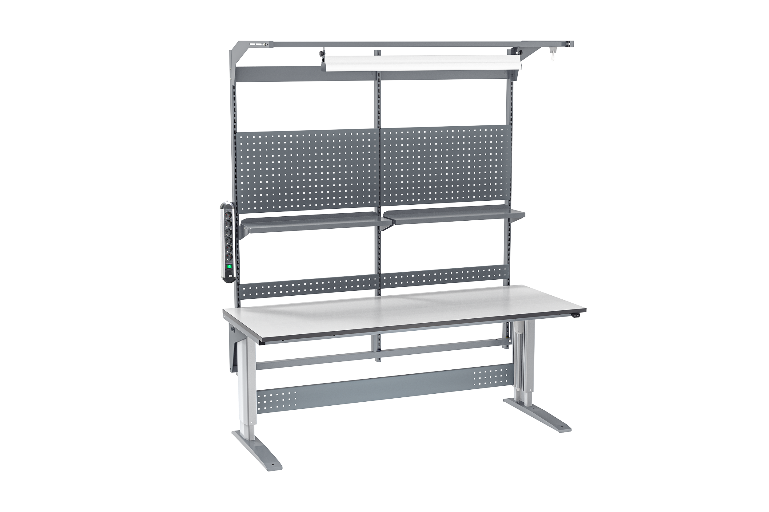 Arbetsbord 118 W400 2000x800x24mm laminat