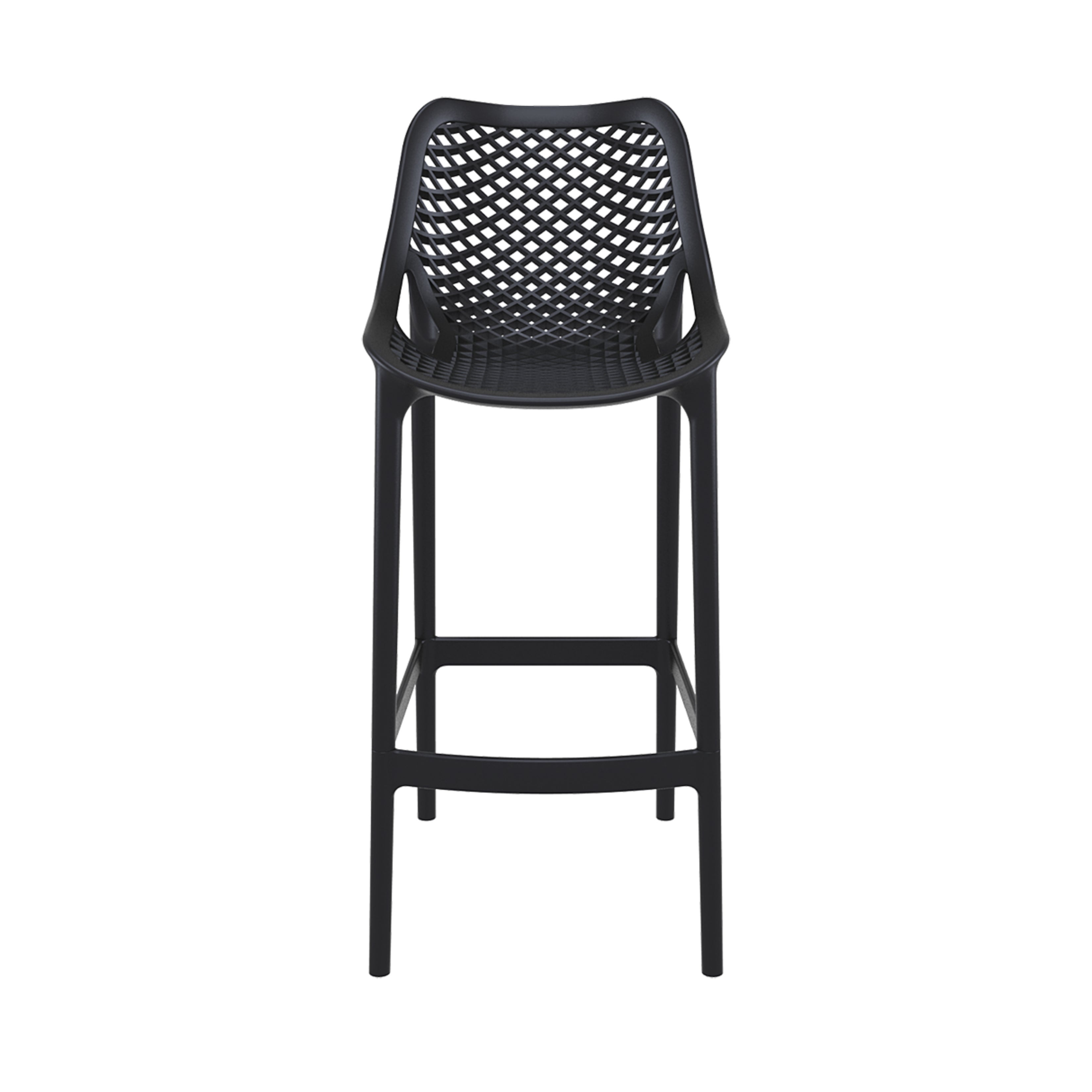 Air barstol 75 cm, svart