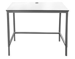 BORD 1070X610MM M SLADDUTTAG STÄLLBARA BEN 791+270MM