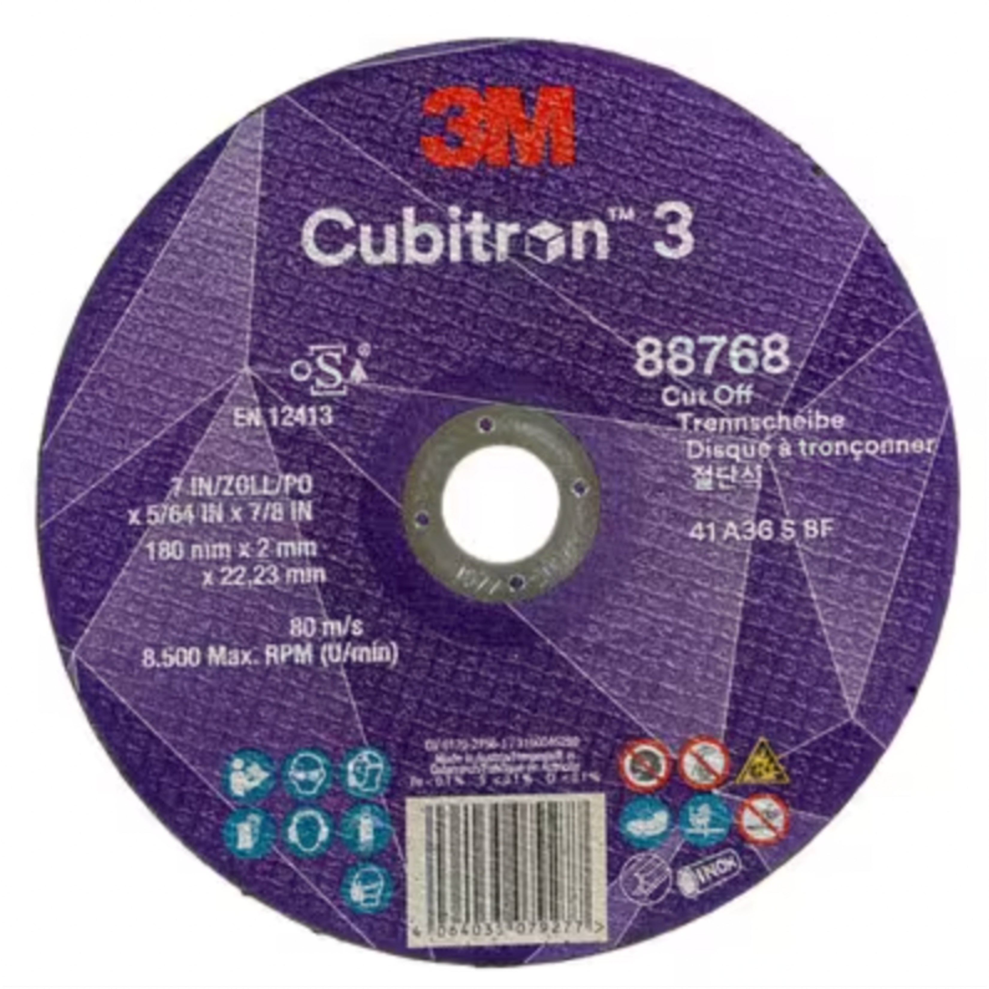 CUBITRON 3 CUT-OFF WHEEL, 8876 8