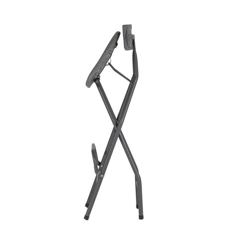 Alvar Stool, Zown New Classic, fällbar stol, mörkgrå sits, m