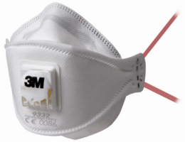 FILTRERANDE HALVMASK 3M 9332F KLASS FFP3 NR D-V